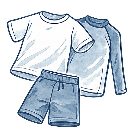 水に落ちても良い服