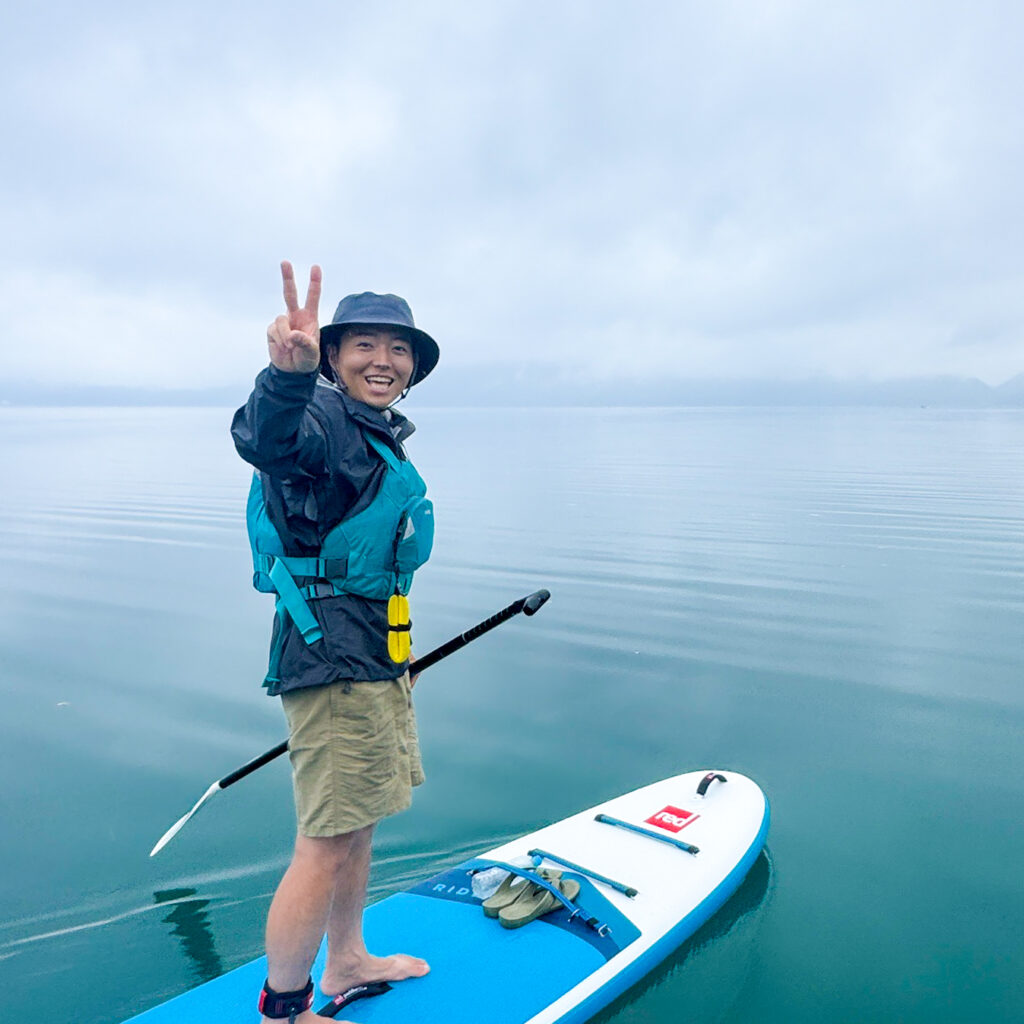 ガイド 村上裕哉｜田沢湖SUPツアー Mikke sup & mountain guide