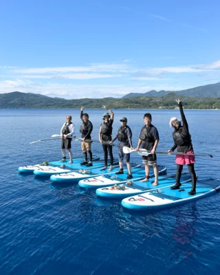 9月前半の田沢湖SUPツアー